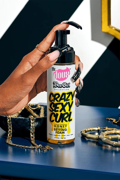 The Doux Crazysexycurl Bal Özlü Şekillendirici Saç Köpüğü 207ML - Resim 4
