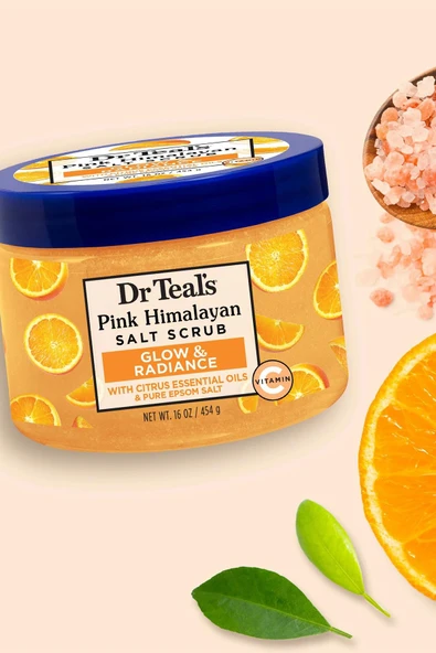 Dr.Teals Glow & Radiance Tuzu Peelingi 454GR - Resim 5