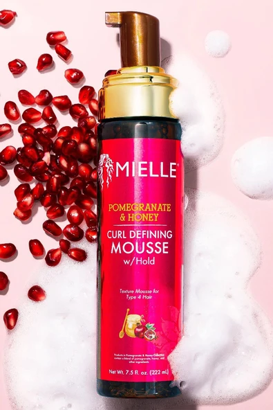 Mielle Pomegranate & Honey Bukle Belirginleştirici Saç Köpüğü 222ML - Resim 4