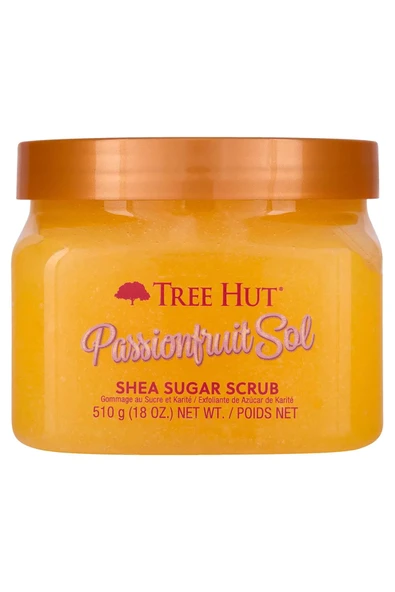 Tree Hut Passionfruit Sol Shea Sugar Scrub Vücut Peelingi 510GR ürün görseli