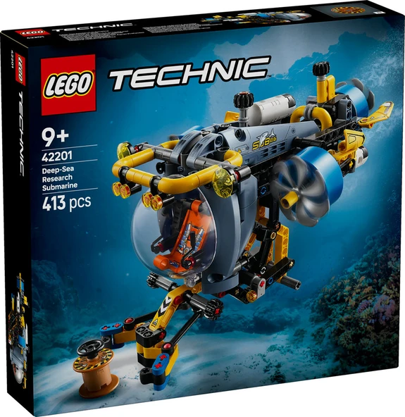 LEGO® Technic Derin Deniz Araştırma Denizaltısı - 42201 - Resim 2