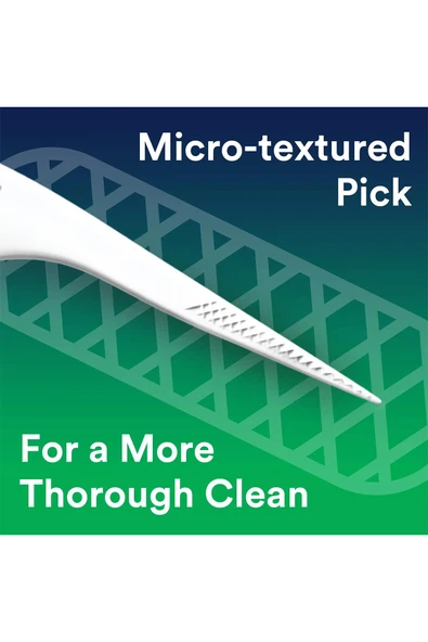 DenTek Advanced Clean Çatal Diş İpi Kürdanlı 90 Adet - Resim 3