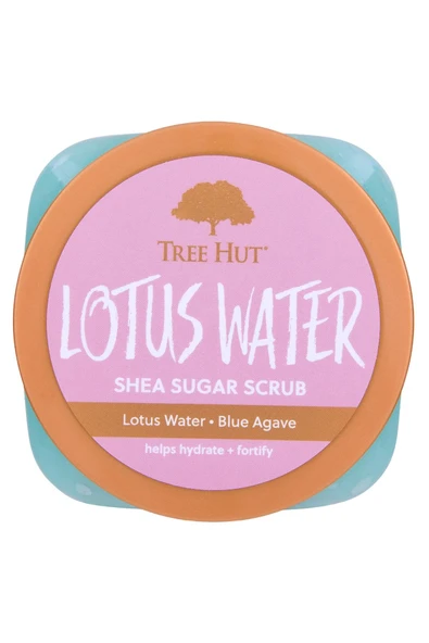 Tree Hut Lotus Water Shea Sugar Scrub Vücut Peelingi 510GR - Resim 3