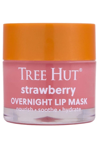 Tree Hut Strawberry Gece Boyu Nemlendirici Dudak Maskesi 17GR ürün görseli