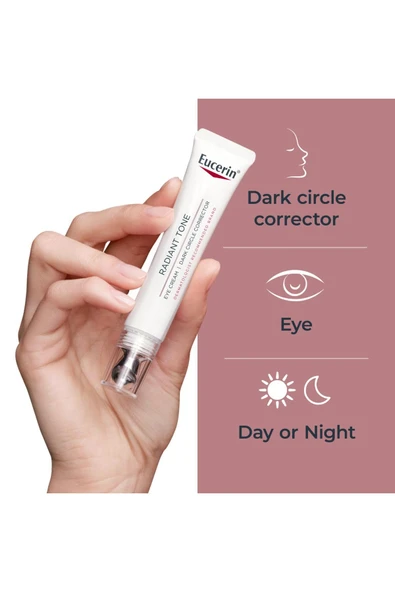 Eucerin Radiant Tone Koyu Leke Karşıtı Göz Kremi 14GR - Resim 4
