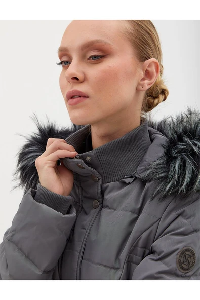 KA-A23-27006 KAYRA KAZ TÜYÜ MONT - Resim 8