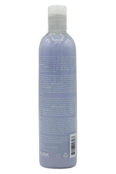 Rusk Deepshine PlatinumX Renk Canlandırıcı Saç Kremi 340GR - Resim 2