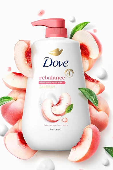 Dove Rebalance Duş Jeli 905ML - Resim 6