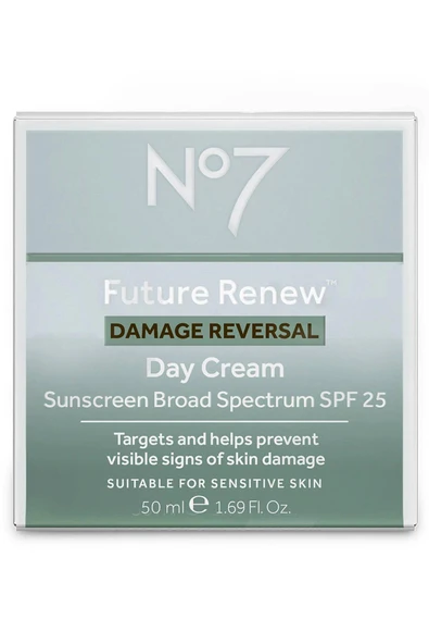 No7 Future Renew Damage Reversal SPF25 Onarıcı Yüz Kremi 50ML - Resim 7