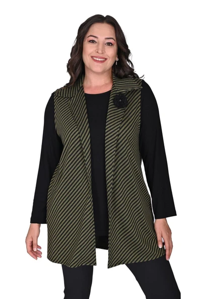 2479 FLAŞ JAKARLI YELEK - Resim 3