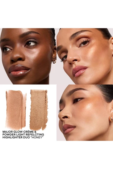 Patrick Ta Major Glow Creme & Powder Transparan Aydınlatıcı İkilisi Honey 2x5GR - Resim 2