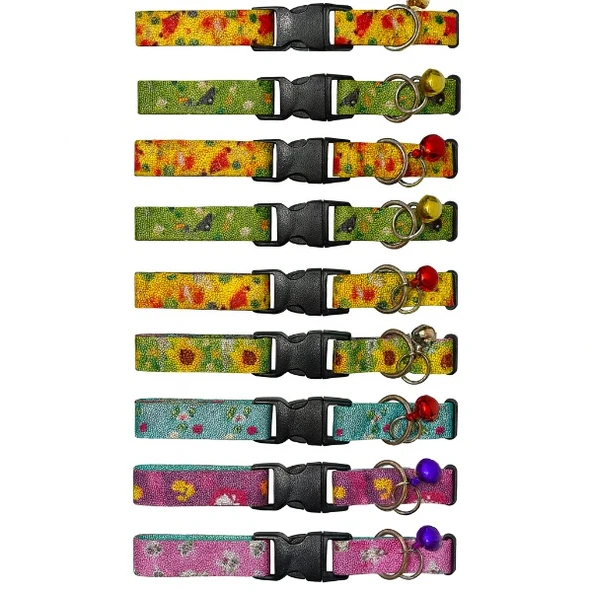 Desenli Zilli Kedi Tasması ürün görseli