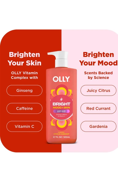 Olly Bright Mood + Skin Duş Jeli 502ML - Resim 3