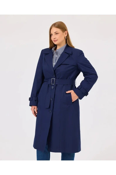 10002422114002 GALAXİ TRENÇKOT - Resim 3