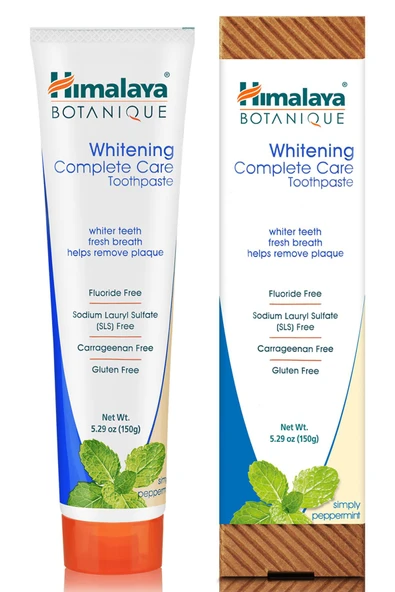 Himalaya Botanique Whitening Complete Care Simply Peppermint Diş Macunu 150GR ürün görseli