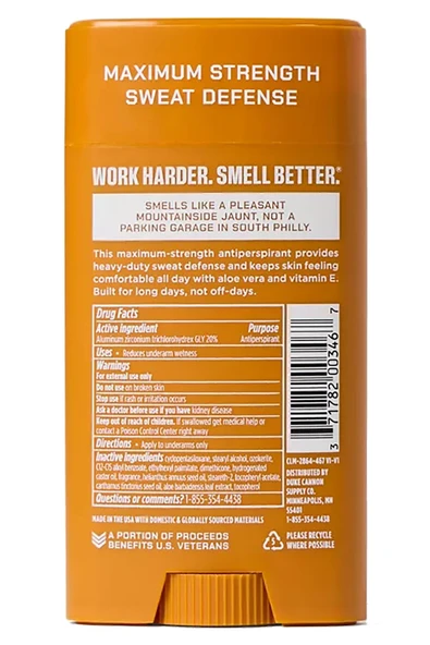 Duke Cannon Sawtooth Antiperspirant Stick Deodorant 85GR - Resim 2