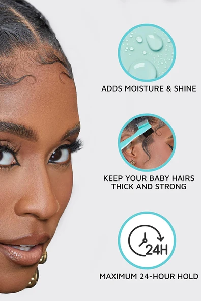 Red by Kiss Saç Kenarı Sabitleme Jeli Çilek Kokulu 30ML - Resim 7