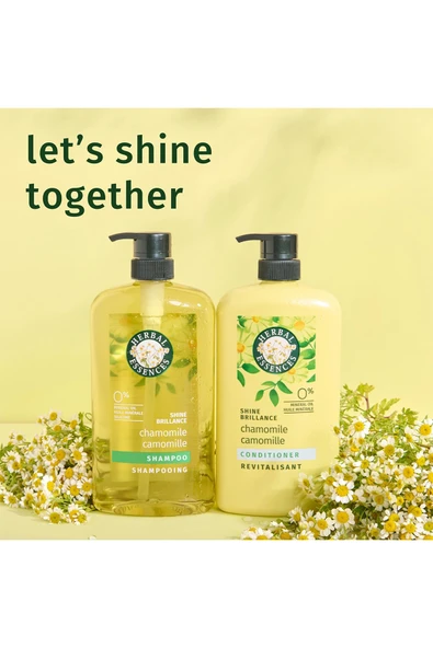 Herbal Essences Shine Brillance Chamomile Saç Kremi 865ML - Resim 8