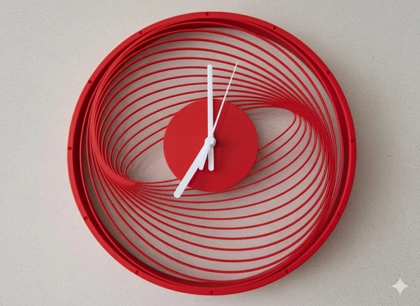 3D Baskı Duvar Saati - Resim 3