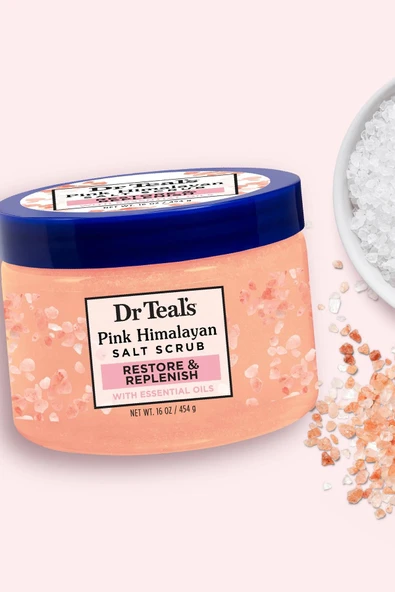 Dr.Teals Restore & Replenish Tuzu Peelingi 454GR - Resim 7