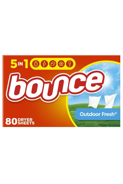 Bounce Outdoor Fresh Kurutma Makinesi Mendili 80 Adet ürün görseli