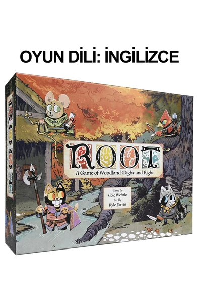 Leder Games Root Asimetrik Strateji Masa Oyunu ürün görseli