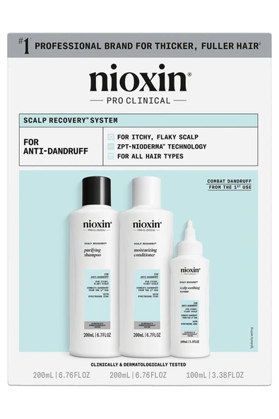 Nioxin Scalp Recovery Kepek ve Kaşıntı Karşıtı Saç Bakım Seti - Resim 2