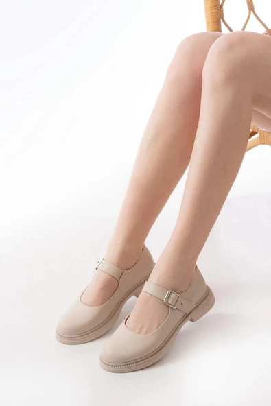 YSN-4444 Bej Günlük Bayan Ayakkabı ürün görseli