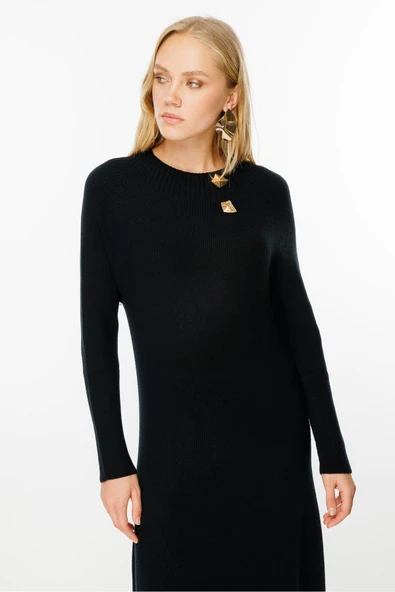 4655 GHİSA TRİKO ELBİSE - Resim 11