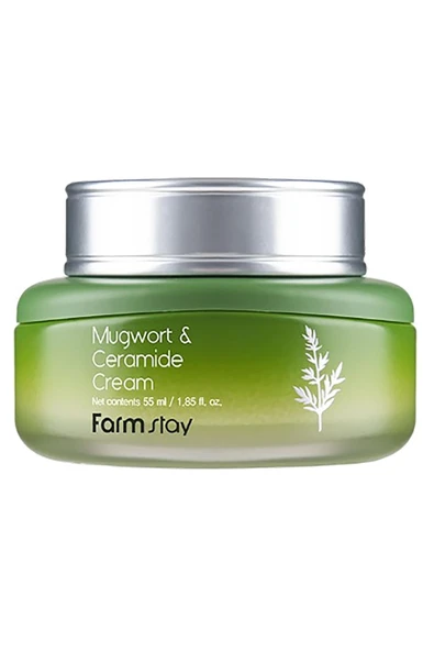 Farmstay Mugwort & Ceramide Yüz Kremi 55ML ürün görseli 1