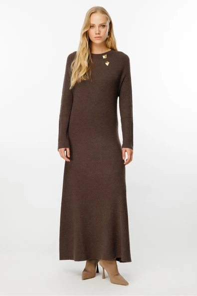 4655 GHİSA TRİKO ELBİSE - Resim 2