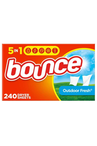 Bounce Outdoor Fresh Kurutma Makinesi Mendili 240 Adet ürün görseli