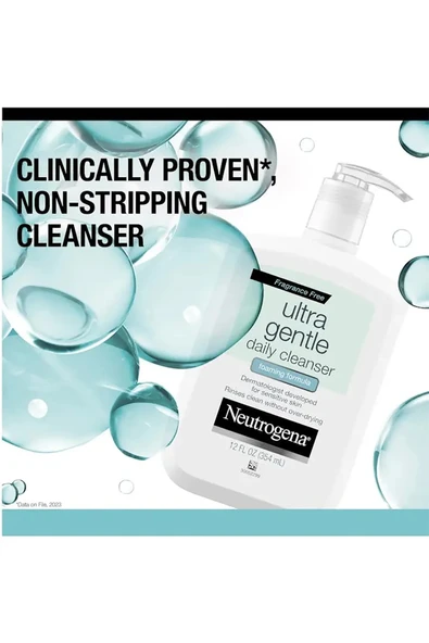 Neutrogena Ultra Gentle Günlük Yüz Temizleme Jeli 354ML - Resim 7