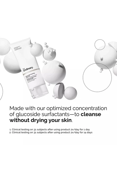 The Ordinary Glucoside Köpüren Yüz Temizleme Jeli 150ML - Resim 6