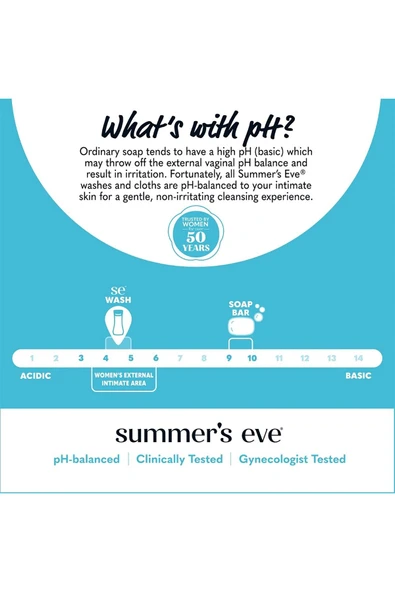 Summer's Eve Fragrance Free Özel Bölge İntim Yıkama Jeli 444ML - Resim 6