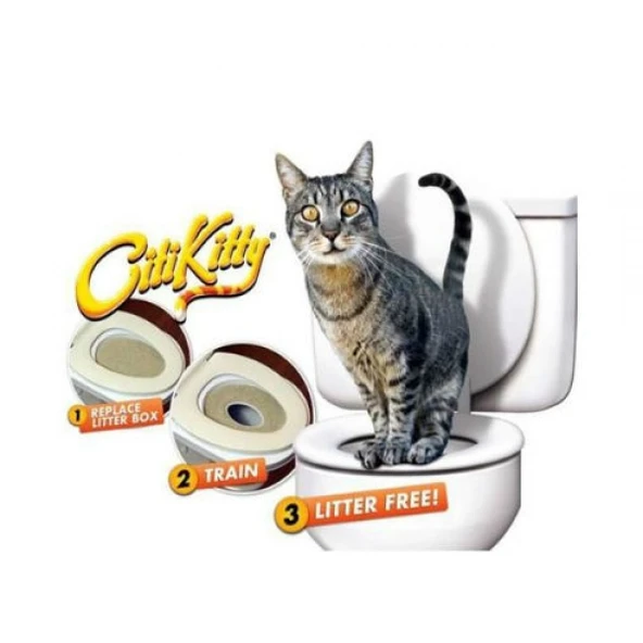 CitiKitty Kedi Tuvalet Eğitim Seti ürün görseli