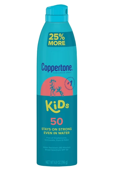 Coppertone Kids SPF50 Çocuklar İçin Güneş Spreyi 196GR ürün görseli