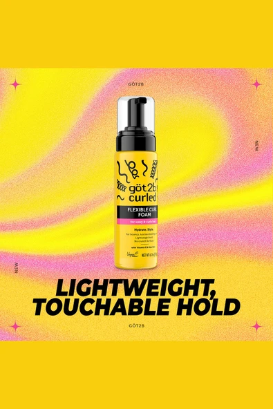 GOT2B Curled Esnek Bukle Belirginleştirici Saç Köpüğü 190GR - Resim 4