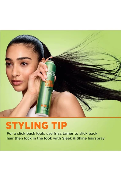 Garnier Fructis Sleek & Shine No:4 Elektriklenme Karşıtı Şekillendirici Saç Spreyi 234GR - Resim 6