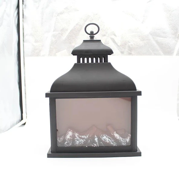 DEKORATİF LED IŞIKLI ŞÖMİNE (USBLİ) - Resim 2