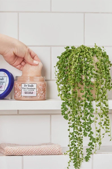 Dr.Teals Restore & Replenish Tuzu Peelingi 454GR - Resim 5