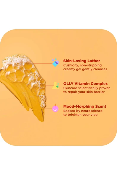 Olly Bright Mood + Skin Duş Jeli 502ML - Resim 4