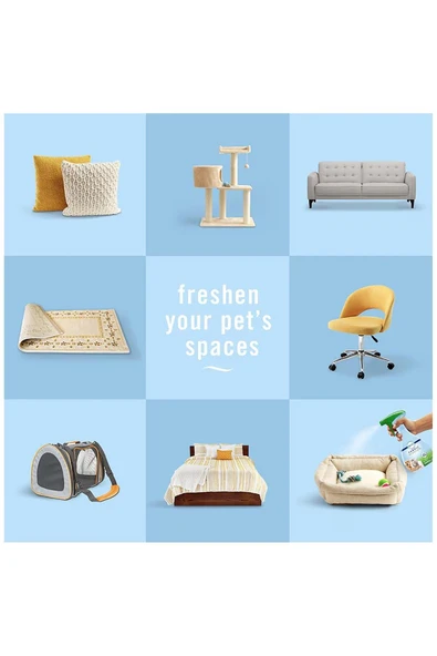 Febreze Evcil Hayvan Koku Giderici Sprey Kumaş Spreyi 438ML - Resim 3