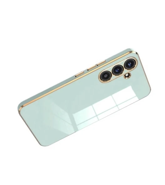 Samsung Galaxy A17 5G Volet Silikon - Açık Yeşil - Resim 3