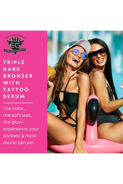 European Gold Dark Star 8000X Solaryum Losyonu 354ML - Resim 2