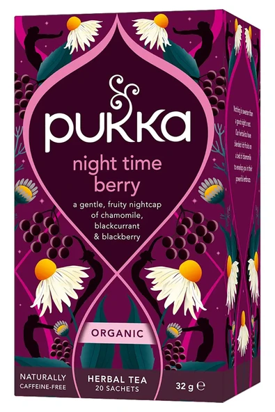 Pukka Night Time Berry Bitki Çayı Bardak Poşet Çay 20 Adet ürün görseli