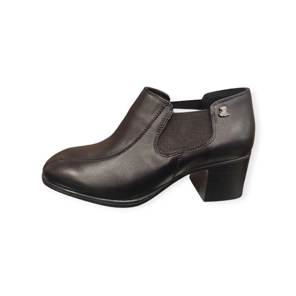 VENÜS 2512708K TOPUKLU KLASİK DERİ KADIN AYAKKABI ürün görseli 1