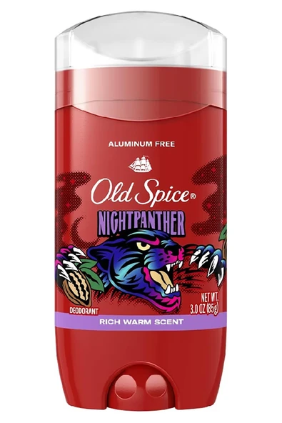 Old Spice NightPanther Alüminyumsuz Stick Deodorant 85GR ürün görseli 1