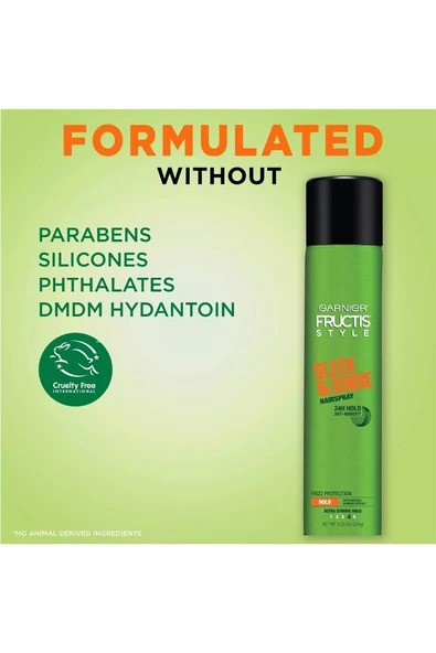Garnier Fructis Sleek & Shine No:4 Elektriklenme Karşıtı Şekillendirici Saç Spreyi 234GR - Resim 8