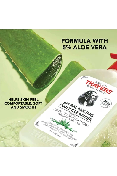 Thayers pH Balancing Günlük Yüz Temizleme Jeli 237ML - Resim 3